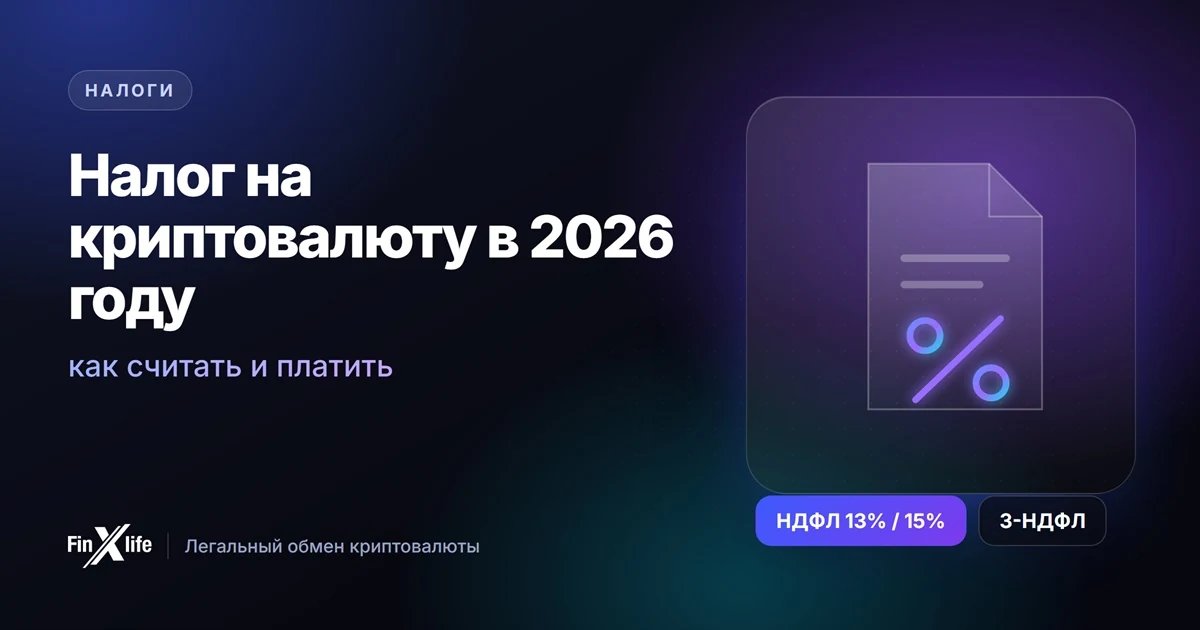 Налог на криптовалюту в России 2026